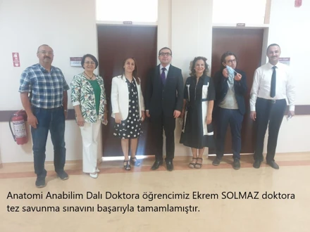 Tıp Fakültesi Anatomi Anabilim Dalı Etkinlikleri